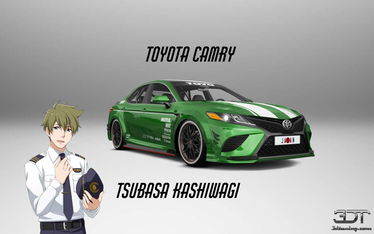 Tsubasa Kashiwagi i Toyota camry puzzle online