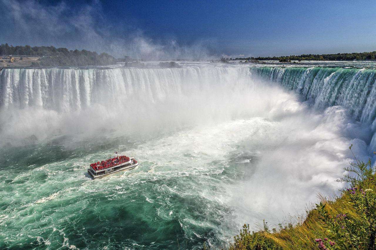 wodospad niagara puzzle online