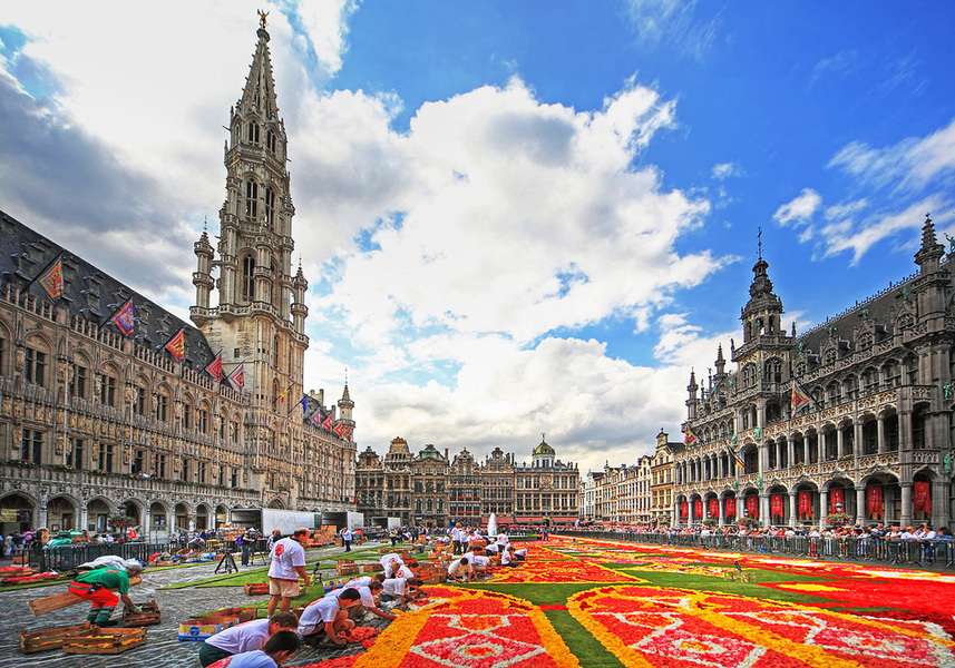 Grand Place w Brukseli Belgia #3 puzzle online