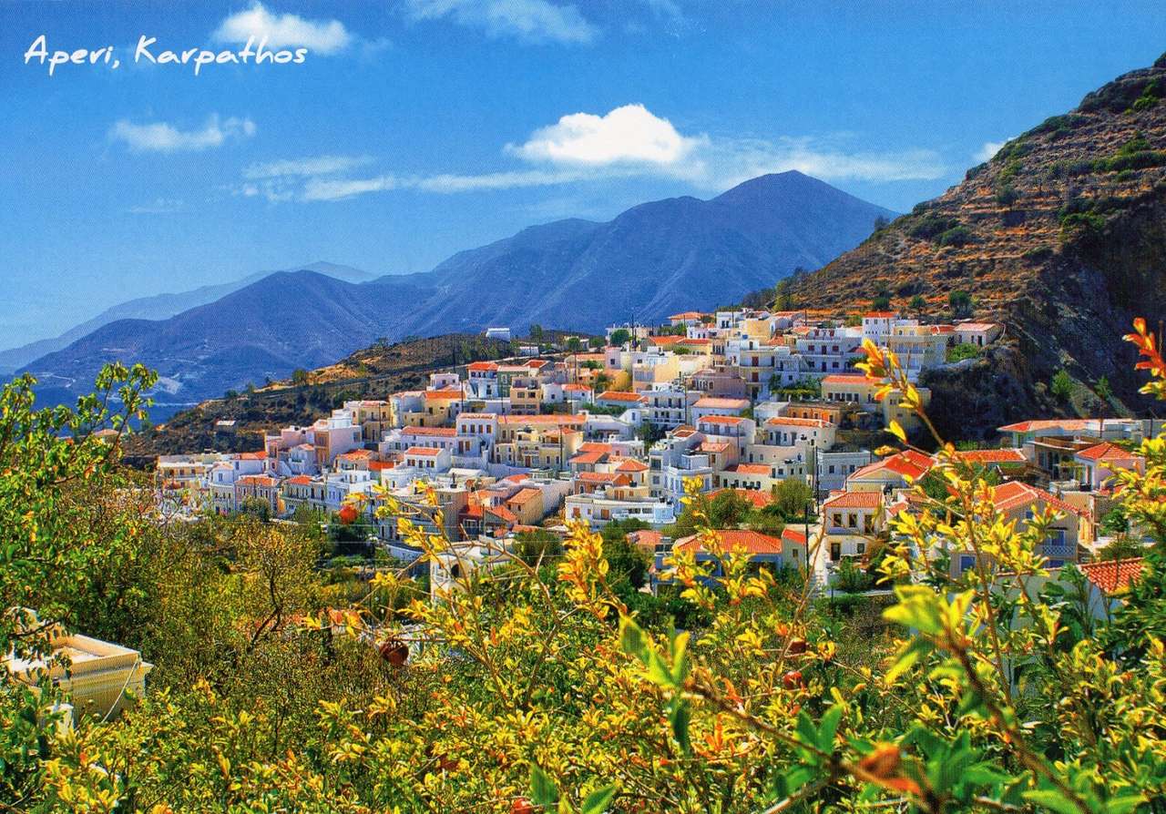 Grecka wyspa Karpathos puzzle online