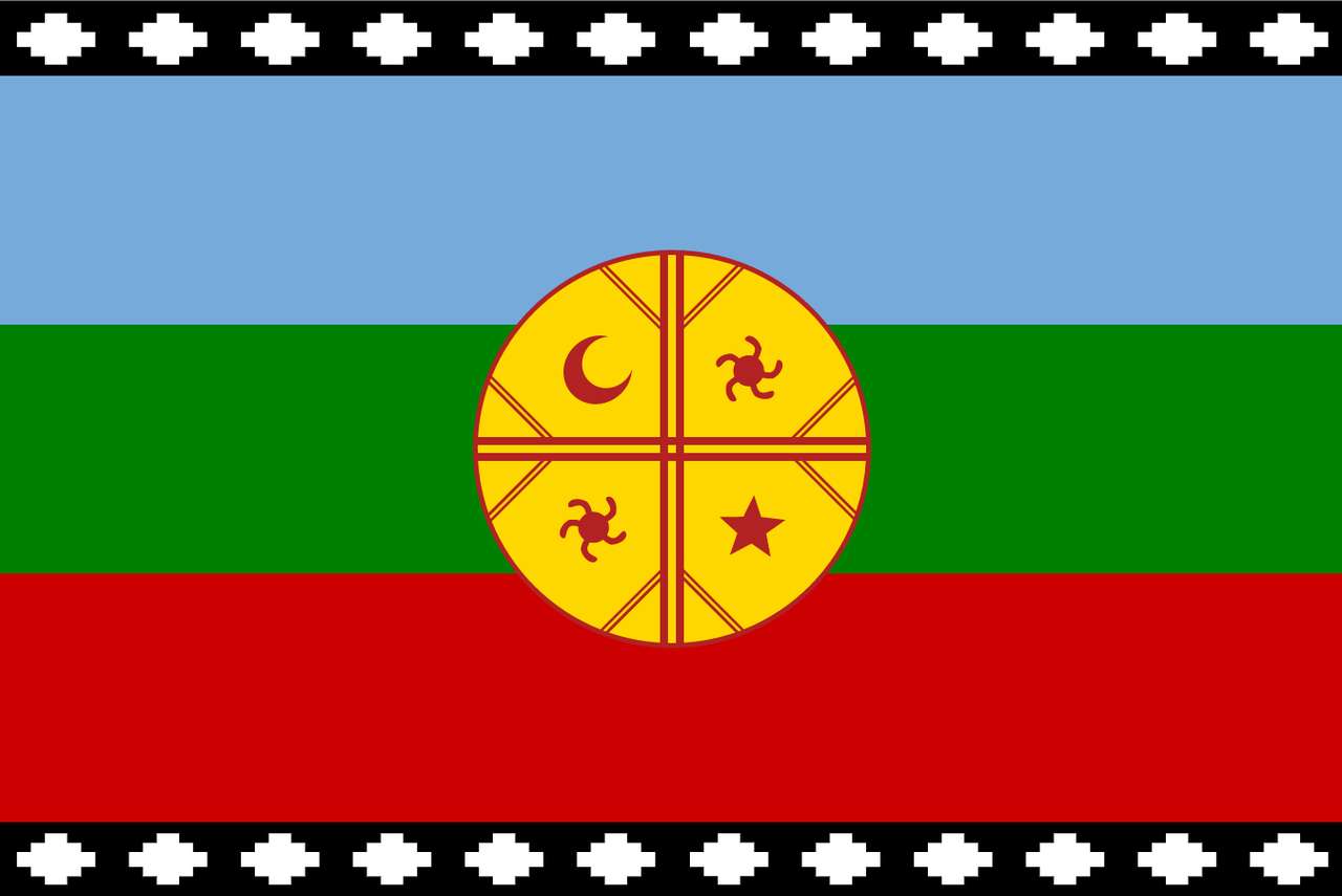 flaga mapuche puzzle online
