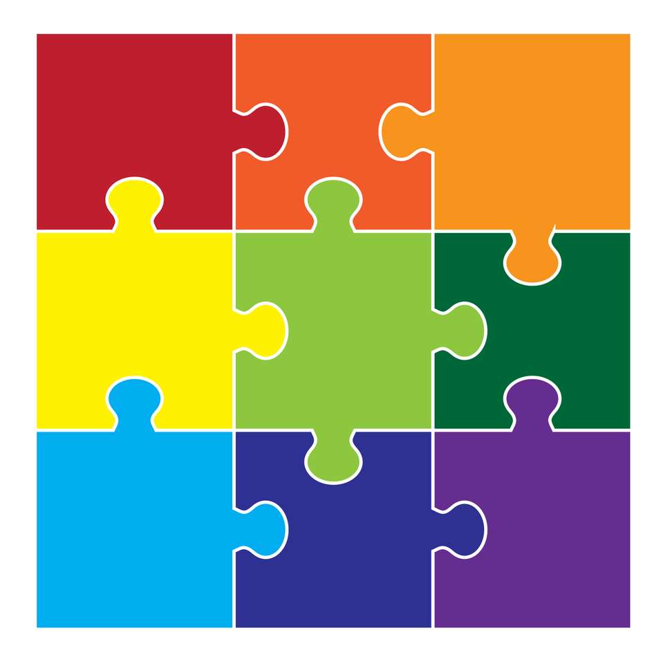 9 elementów puzzli puzzle online
