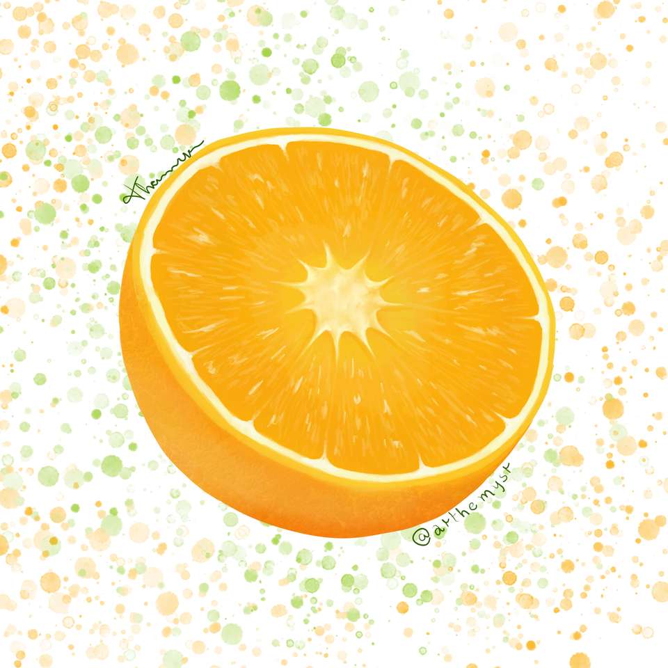mała pomarańcza puzzle online