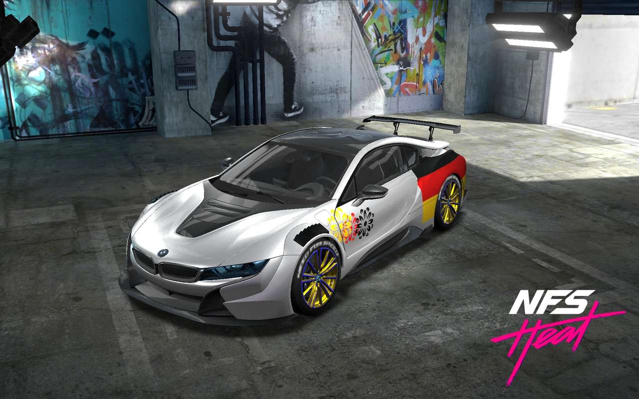BMW i8 coupe puzzle online
