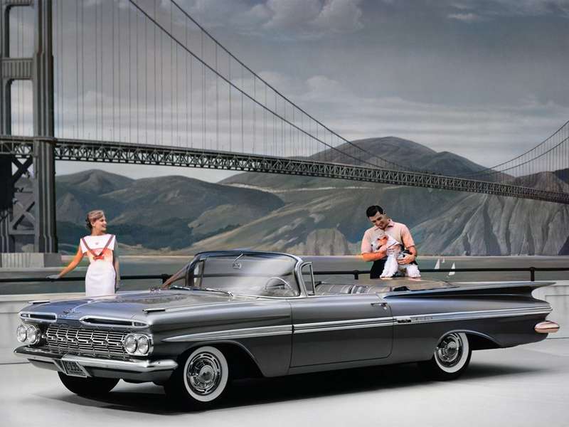 1959 Chevrolet Impala kabriolet puzzle online