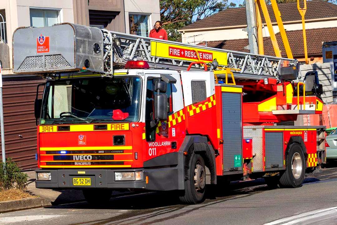 Wóz strażacki NSW puzzle online