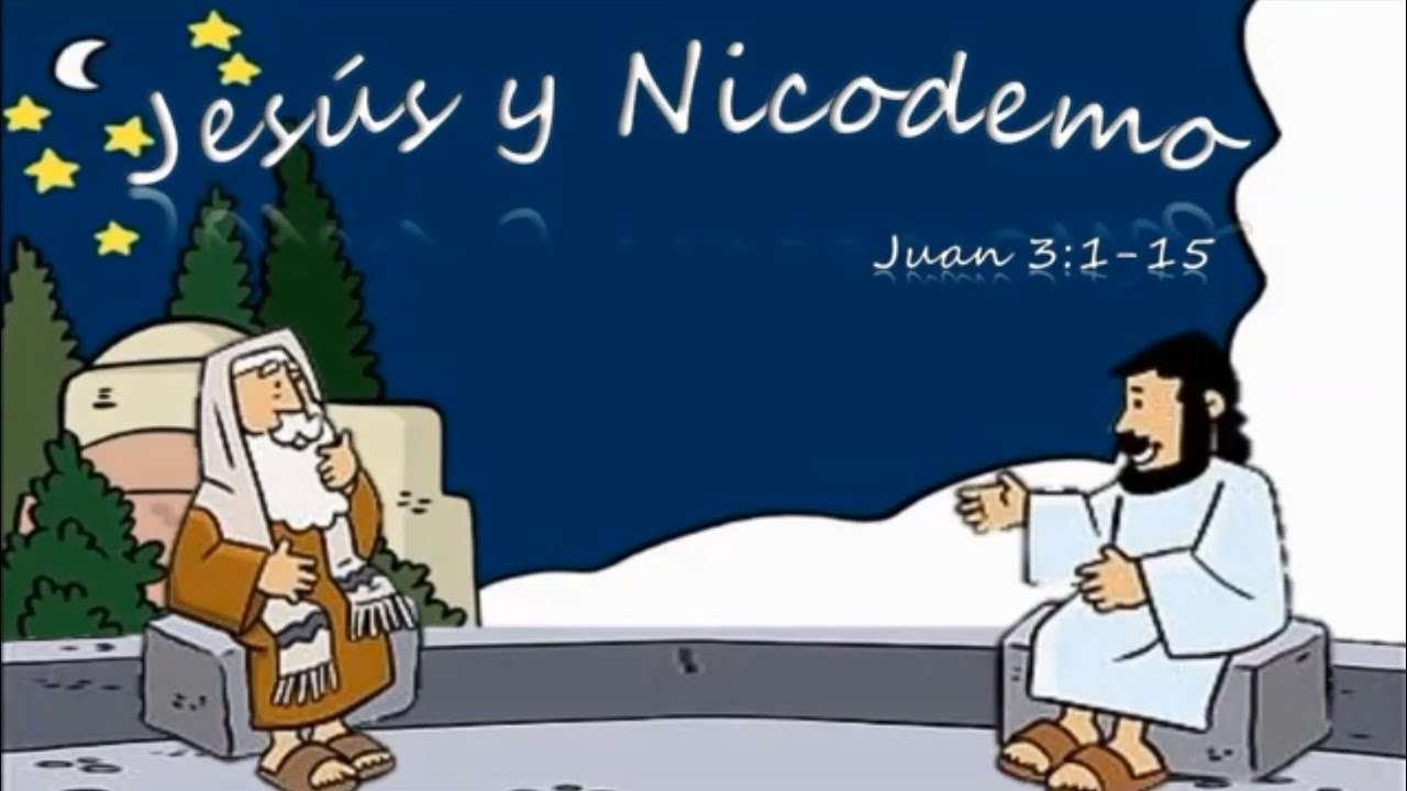 Jezus i Nikodem puzzle online
