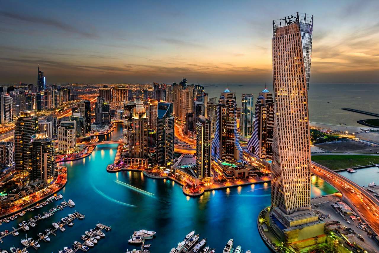 Wieże Dubaju puzzle online