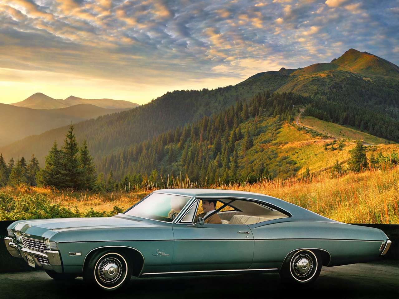 1968 Chevrolet Impala Sport Coupé puzzle online