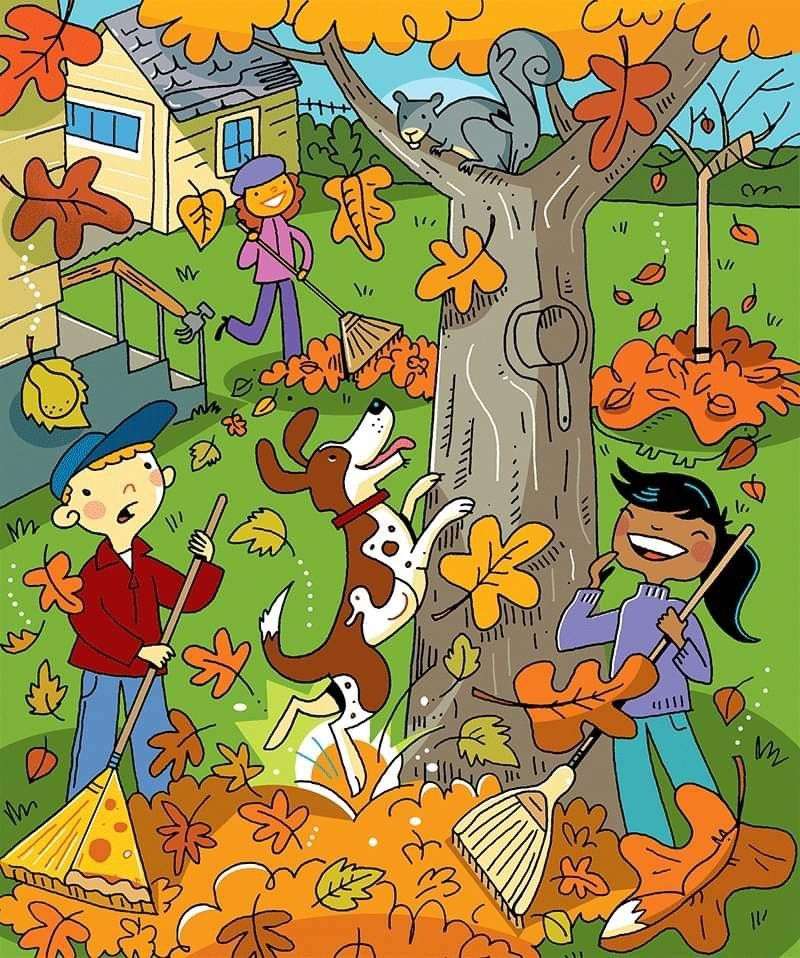 Kolorowa jesień puzzle online