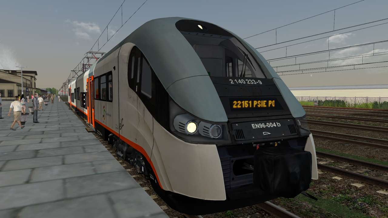 EN96 z pociągiem Regio do Psiego Pola puzzle online