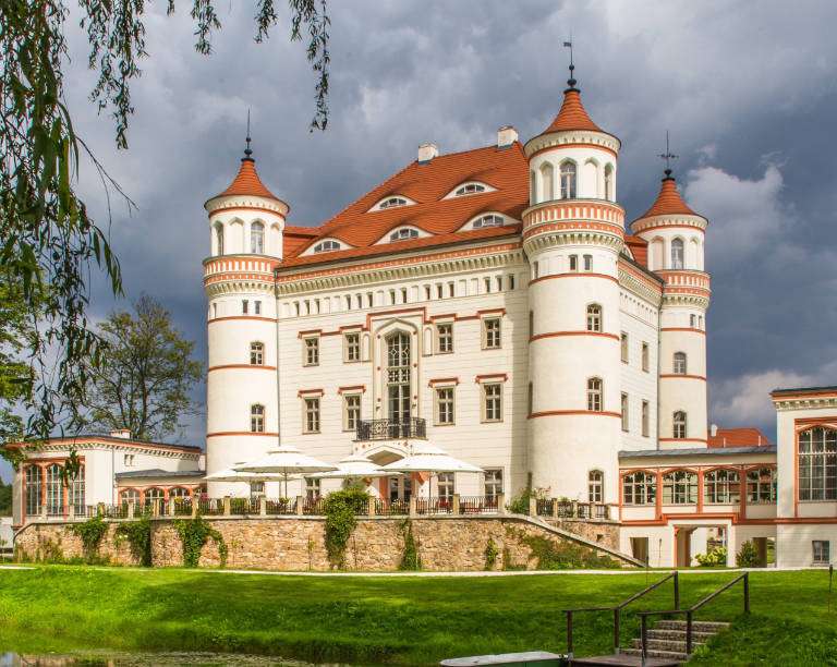 Zamek w Wojanowie puzzle online
