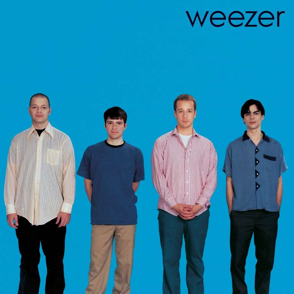 Weezer niebieski album puzzle online