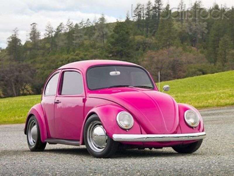 Samochód Volkswagen Beetle Rok 1967 puzzle online