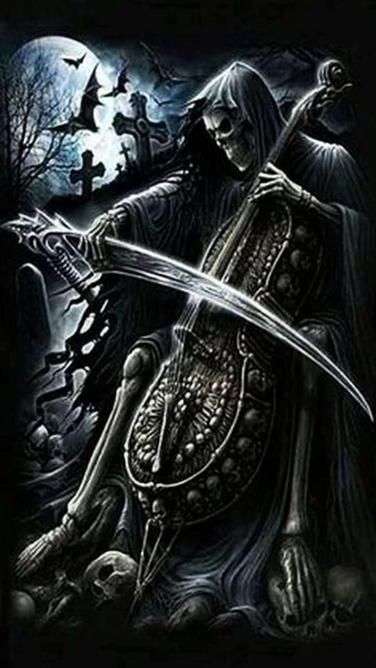 Ponury Żniwiarz Kostucha (Grim Reaper) puzzle online