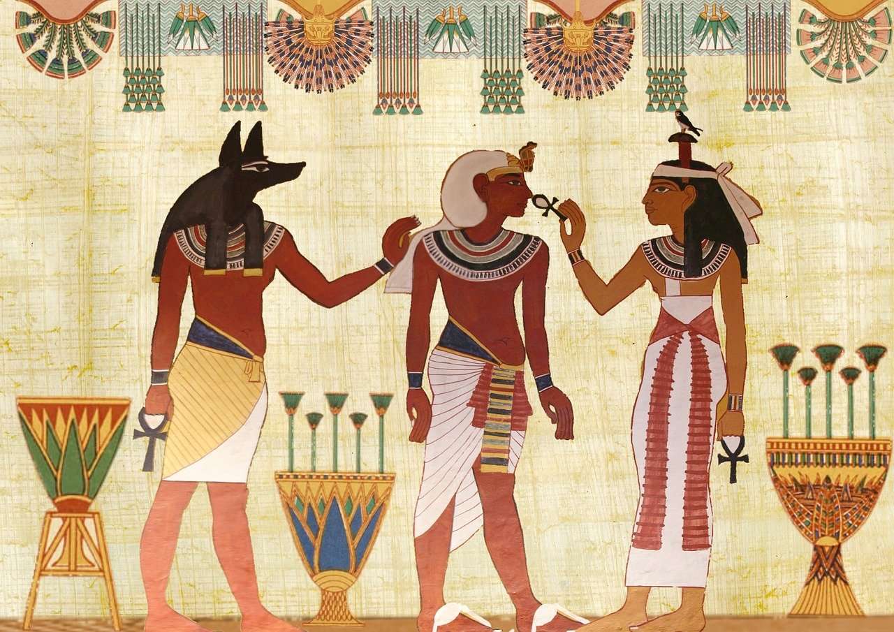 faraonowie ja puzzle online