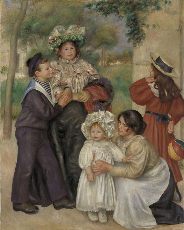 Renoir: Rodzina artysty puzzle online