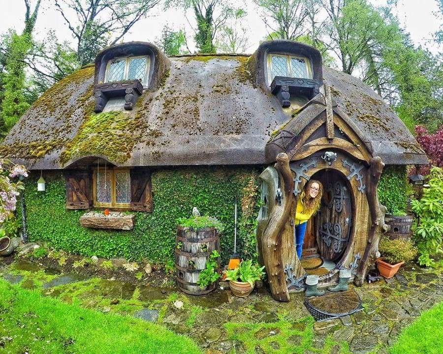 Dom Hobbita w regionie Waikato. Nowa Zelandia puzzle online