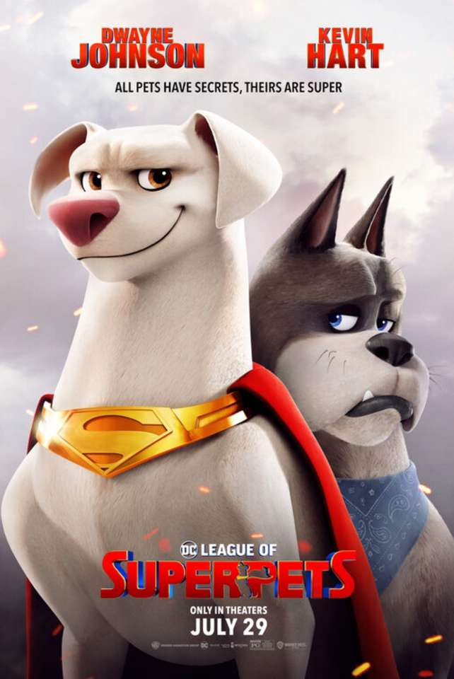 Plakat filmowy „Dc League of Super-Pets” 2 puzzle online