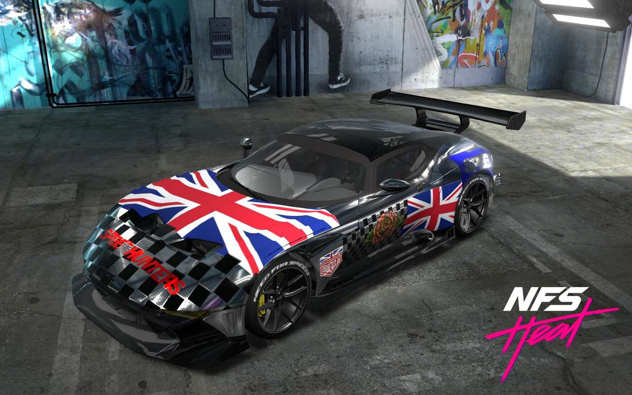 Wulkan Aston Martin puzzle online