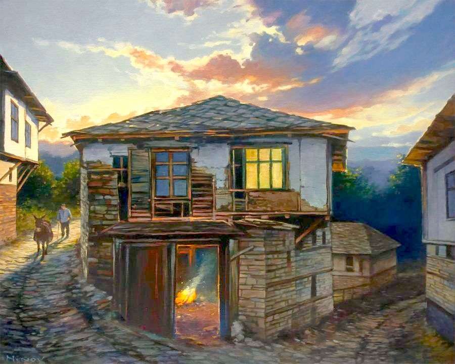 A beautiful house  puzzle online