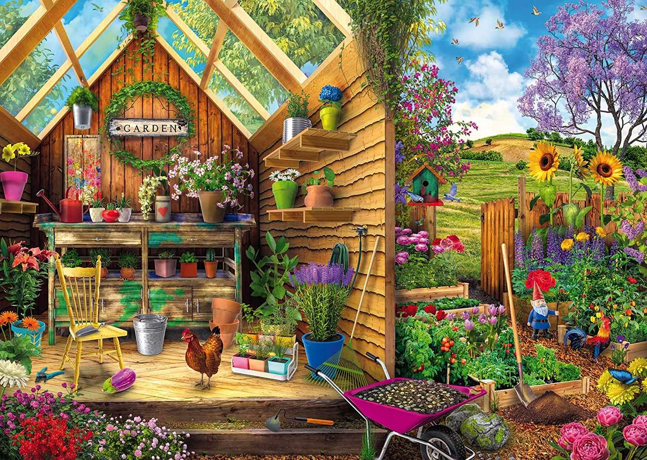 Ucieczka ogrodnika puzzle online