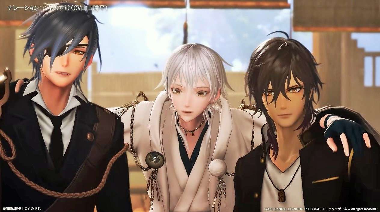 Touken Ranbu Wojownicy puzzle online