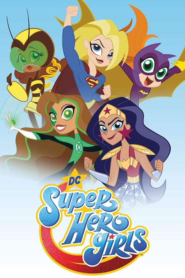 DC Super Hero Girls-Razem puzzle online