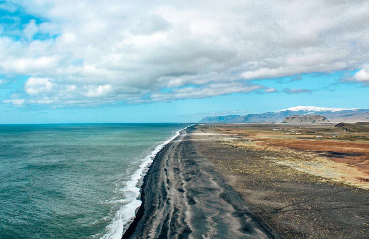Dyrhólaey w południowej Islandii puzzle online