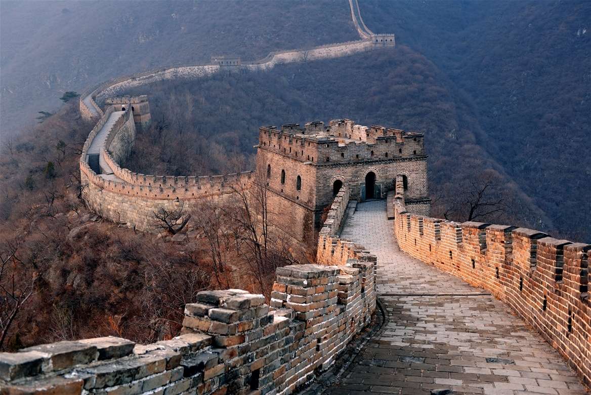 panorama Wielkiego Muru Chińskiego puzzle online