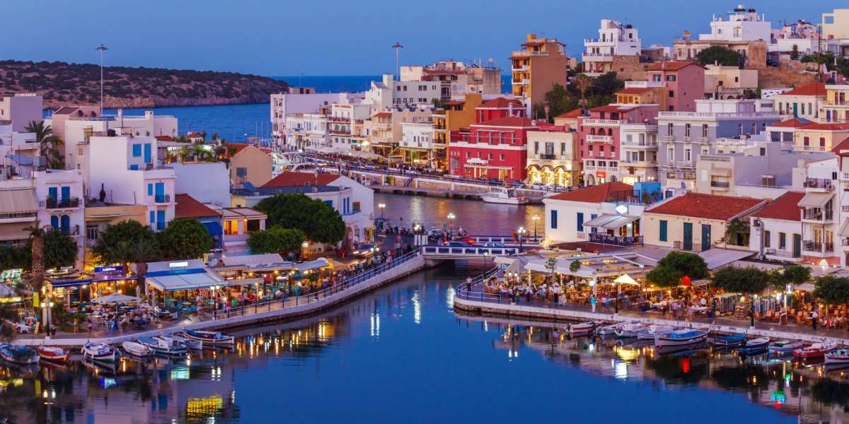 Kreta wyspa Agios Nikolaos puzzle online