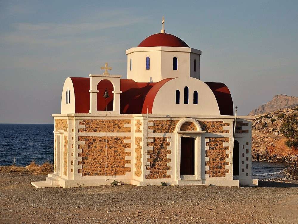 Kościół Sitia na wyspie Kreta puzzle online