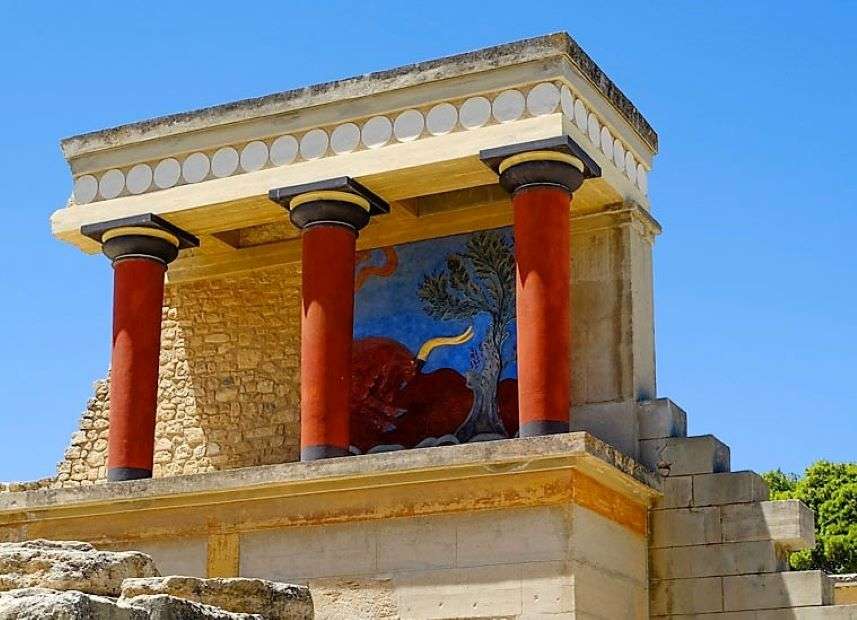 Kreta Starożytne Knossos puzzle online