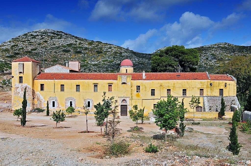 Klasztor Akrotiri na wyspie Kreta puzzle online