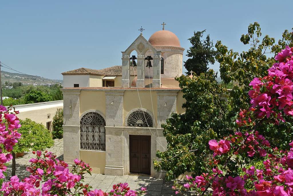 Wyspa Kreta Klasztor Chrysopigi puzzle online