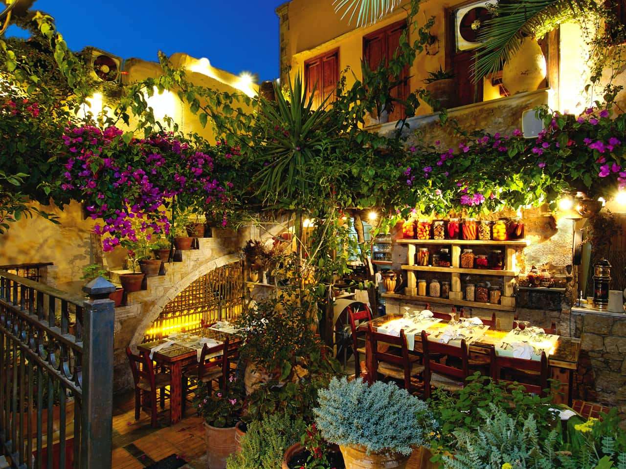 Restauracja na wyspie Rethymno na Krecie? puzzle online