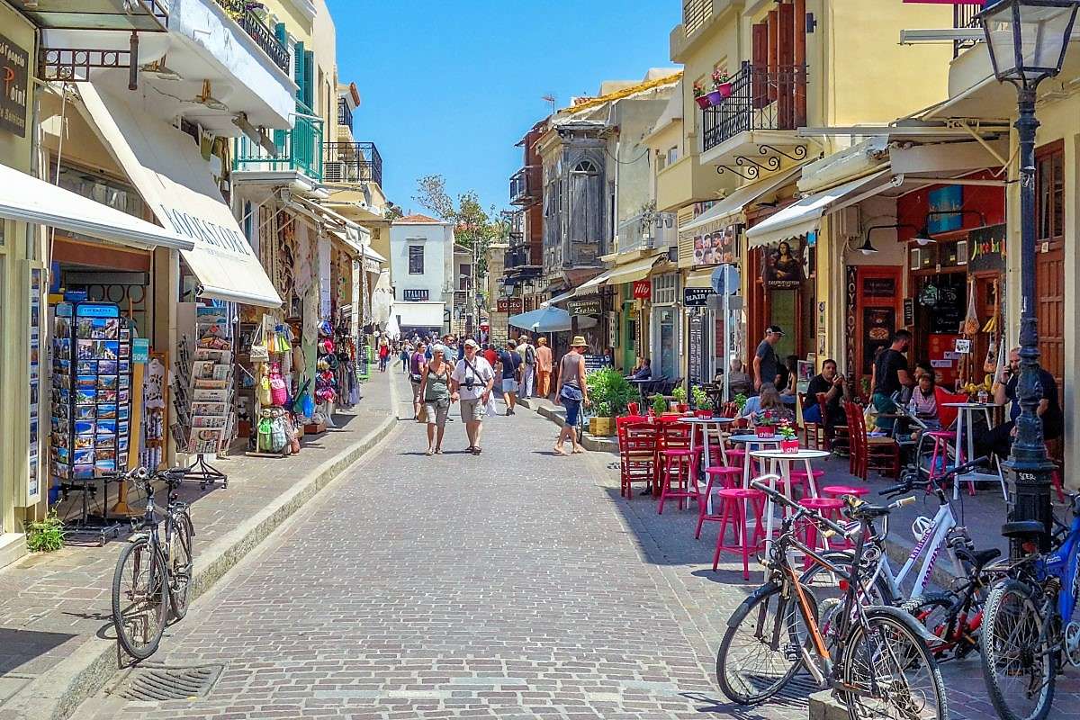 Kreta wyspa Rethymnon puzzle online