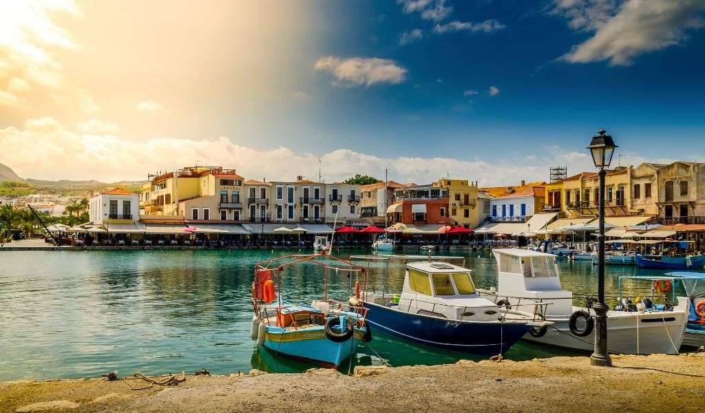 Kreta wyspa Rethymnon puzzle online