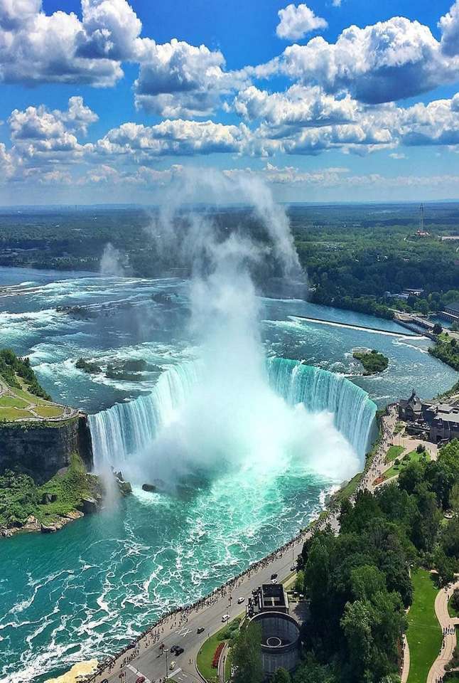 wodospad Niagara puzzle online