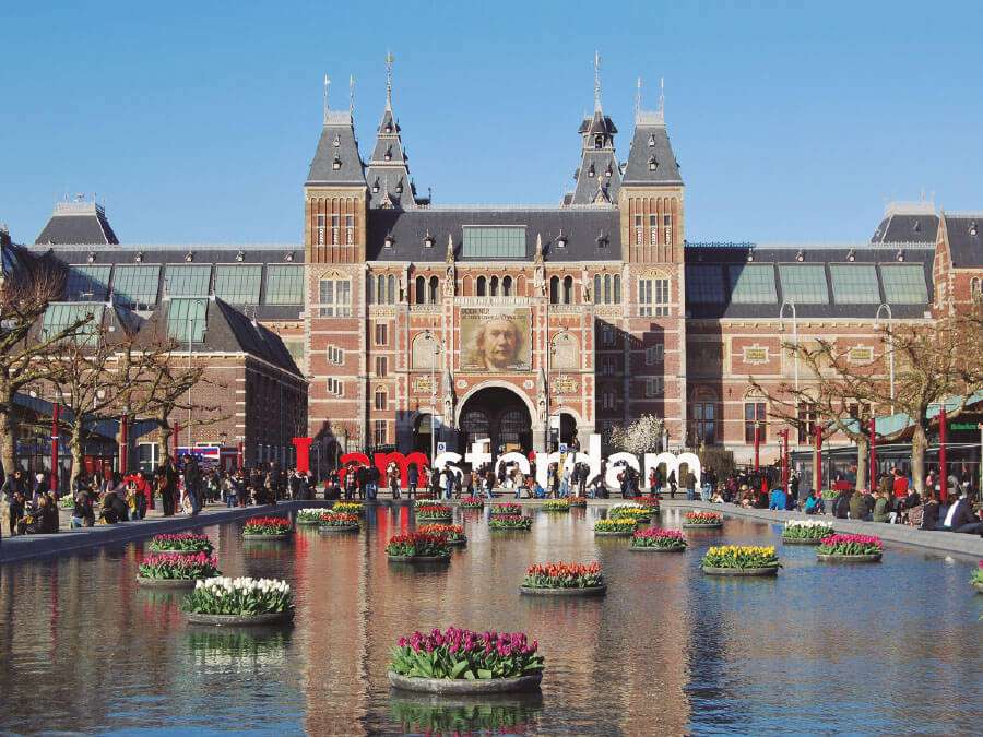 Muzea Rijksmuseum w Amsterdamie puzzle online