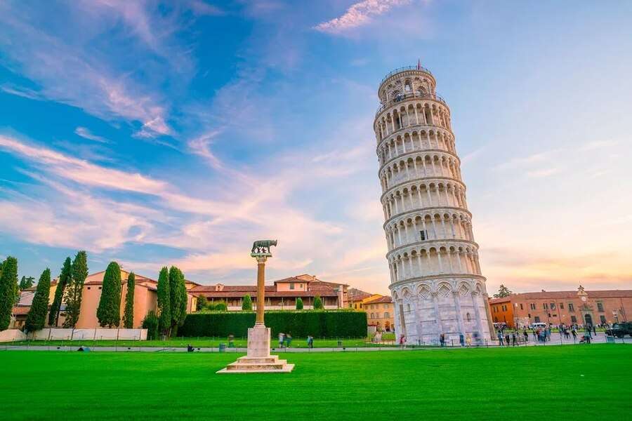 Krzywa Wieża w Pizie Włochy puzzle online