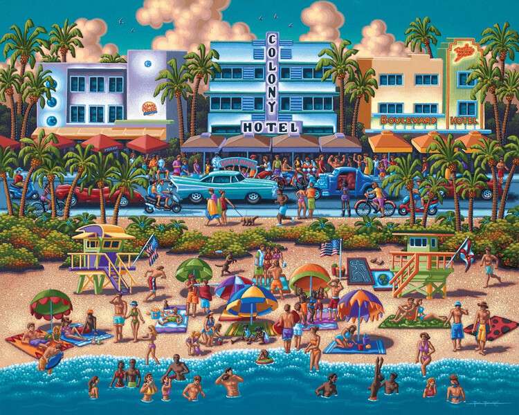 South Beach Florida puzzle