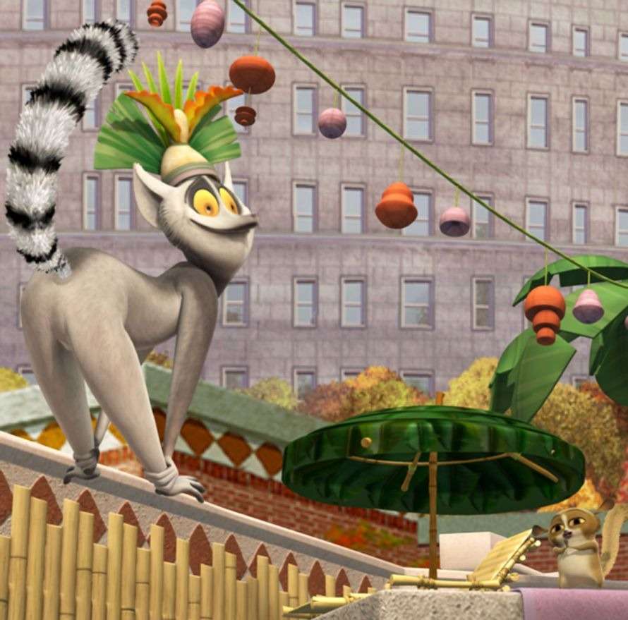 King Julien puzzle online