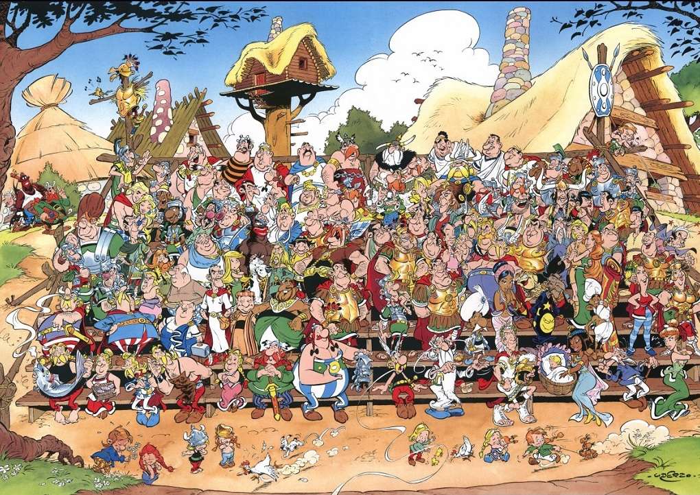 Asterix i Obelix puzzle online