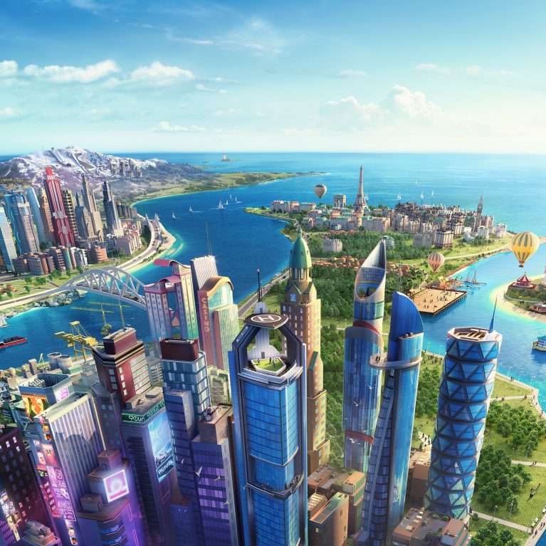 Metropolia w SimCity BuildIt puzzle online