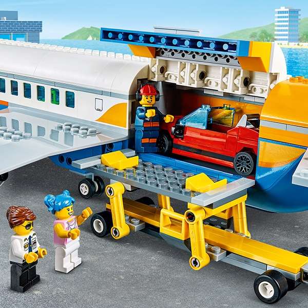 Klocki Lego- samolot puzzle online