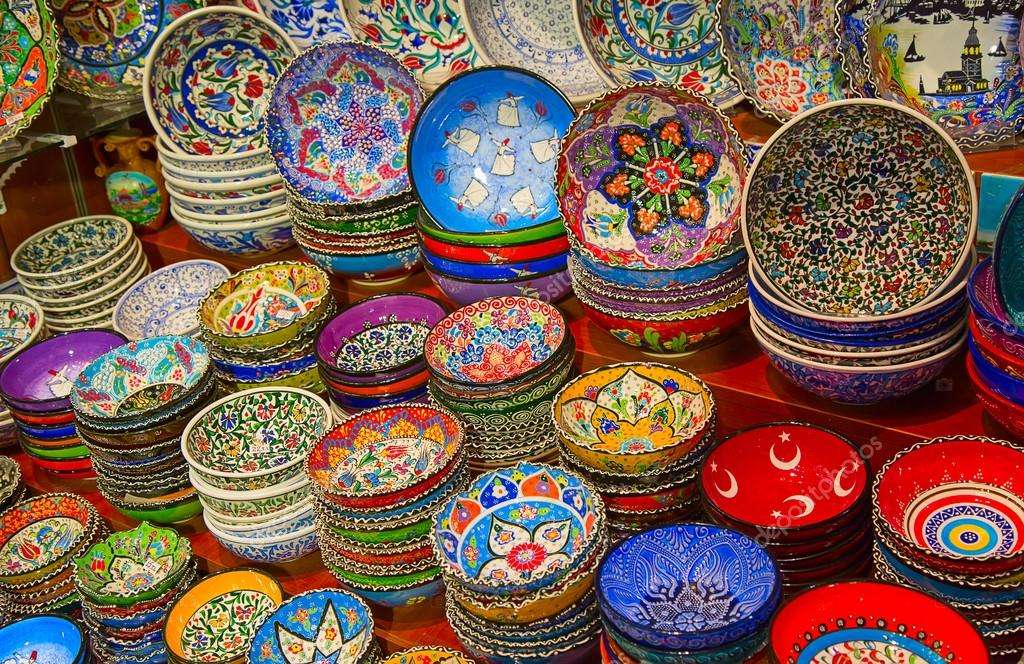 Tradycyjna turecka ceramika puzzle online