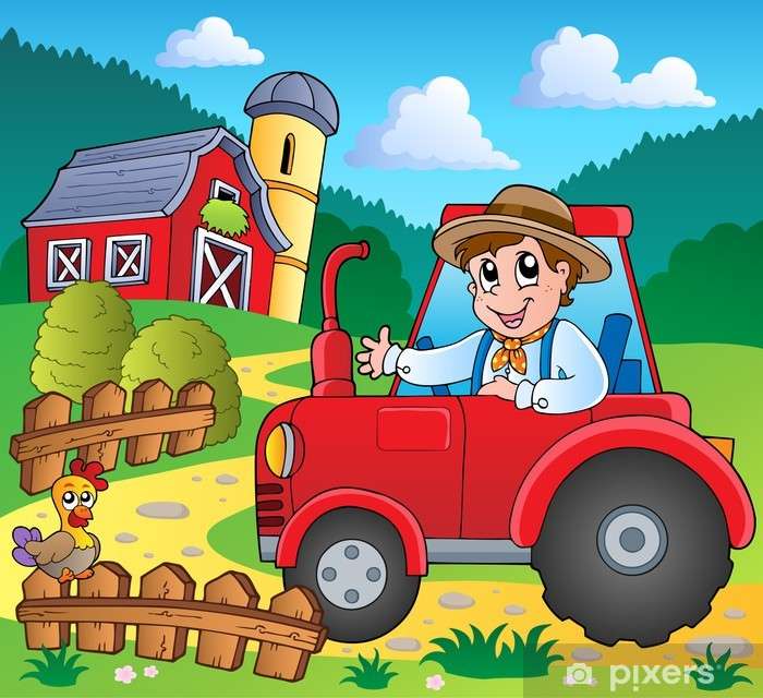 Obrazek dla dzieci- farma puzzle online
