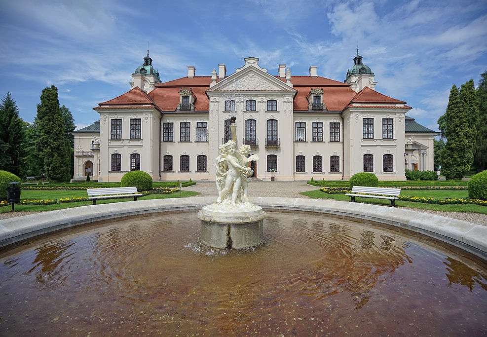 Pałac w Kozłówce rodziny Zamoyskich puzzle online