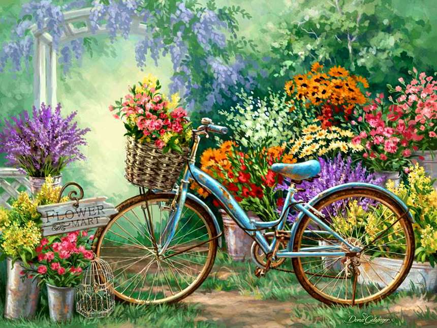 Flower Mart -Kwiaciarnia puzzle online